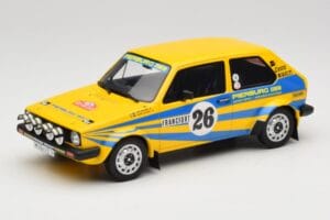 Volkswagen Golf GTI Mk1 Group 2 #26 P. Eklund / H-O. Hansson Volkswagen Motorsport Rally Monte Carlo 1980 Otto 1:18 OT1162 Ha