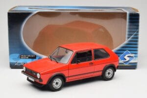 Volkswagen Golf GTI Mk1 Punainen Solido 1:18 8166 Metalli — kuva 8 / 8
