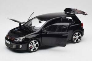 Volkswagen Golf GTI Mk6 Musta Norev 1:18 188502 Metalli — kuva 2 / 8