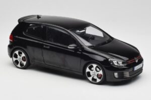 Volkswagen Golf GTI Mk6 Musta Norev 1:18 188502 Metalli — kuva 6 / 8