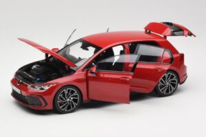 Volkswagen Golf GTI Mk8 Tornado Red Norev 1:18 188595 Metalli — kuva 2 / 8