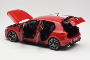Volkswagen Golf GTI Mk8 Tornado Red Norev 1:18 188595 Metalli — kuva 5 / 8