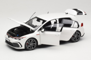 Volkswagen Golf GTI Mk8 White Metallic Norev 1:18 188593 Metalli — kuva 2 / 8