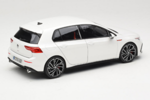 Volkswagen Golf GTI Mk8 White Metallic Norev 1:18 188593 Metalli — kuva 3 / 8