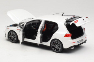 Volkswagen Golf GTI Mk8 White Metallic Norev 1:18 188593 Metalli — kuva 5 / 8