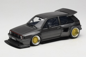 Volkswagen Golf Mk2 Khyzyl Saleem Harmaa Otto 1:18 OT476 Hartsi
