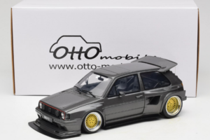 Volkswagen Golf Mk2 Khyzyl Saleem Harmaa Otto 1:18 OT476 Hartsi — kuva 6 / 6