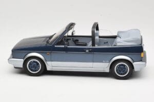 Volkswagen Golf Mk1 Avoauto Bel Air Blue Metallic Norev 1:18 188404 Metalli — kuva 3 / 6