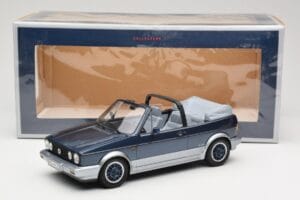 Volkswagen Golf Mk1 Avoauto Bel Air Blue Metallic Norev 1:18 188404 Metalli — kuva 6 / 6