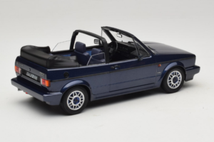 Volkswagen Golf Mk1 Cabriolet Quartett Inca Blue Norev 1:18 188628 Metalli — kuva 2 / 6