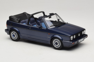 Volkswagen Golf Mk1 Cabriolet Quartett Inca Blue Norev 1:18 188628 Metalli — kuva 4 / 6