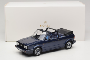 Volkswagen Golf Mk1 Cabriolet Quartett Inca Blue Norev 1:18 188628 Metalli — kuva 6 / 6