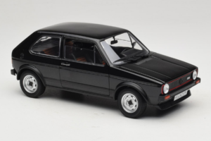 Volkswagen Golf Mk1 GTI Musta Norev 1:18 188487 Metalli — kuva 6 / 8