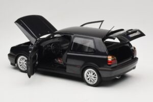 Volkswagen Golf Mk3 GTI Black Metallic Norev 1:18 188415 Metalli — kuva 5 / 8
