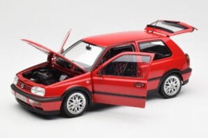 Volkswagen Golf Mk3 GTI Flash Red Norev 1:18 188418 Metalli — kuva 2 / 8
