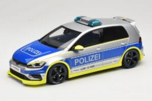 Volkswagen Golf Mk7 R Oettinger Poliisi Harmaa Otto 1:18 OT1117 Hartsi