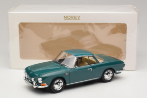 Volkswagen Karmann Ghia 1500 Vihreä Norev 1:18 188648 Metalli — kuva 2 / 8
