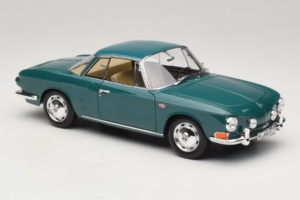 Volkswagen Karmann Ghia 1500 Vihreä Norev 1:18 188648 Metalli — kuva 6 / 8
