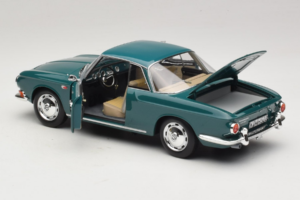 Volkswagen Karmann Ghia 1500 Vihreä Norev 1:18 188648 Metalli — kuva 7 / 8