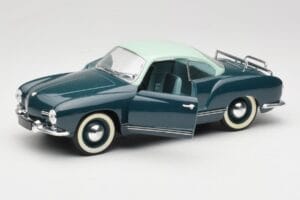Volkswagen Karmann Ghia Sininen Solido 1:18 8061 Metalli — kuva 2 / 8