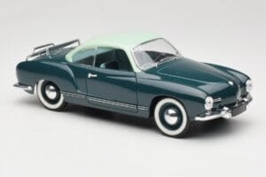 Volkswagen Karmann Ghia Sininen Solido 1:18 8061 Metalli — kuva 6 / 8