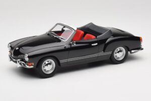 Volkswagen Karmann Ghia Avoauto Musta Minichamps 1:18 155054031 Metalli