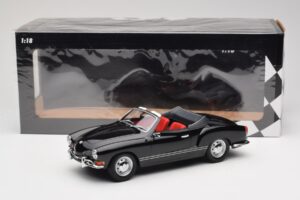 Volkswagen Karmann Ghia Avoauto Musta Minichamps 1:18 155054031 Metalli — kuva 6 / 6