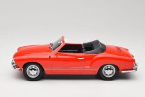 Volkswagen Karmann Ghia Avoauto Punainen Minichamps 1:18 155054030 Metalli — kuva 3 / 6