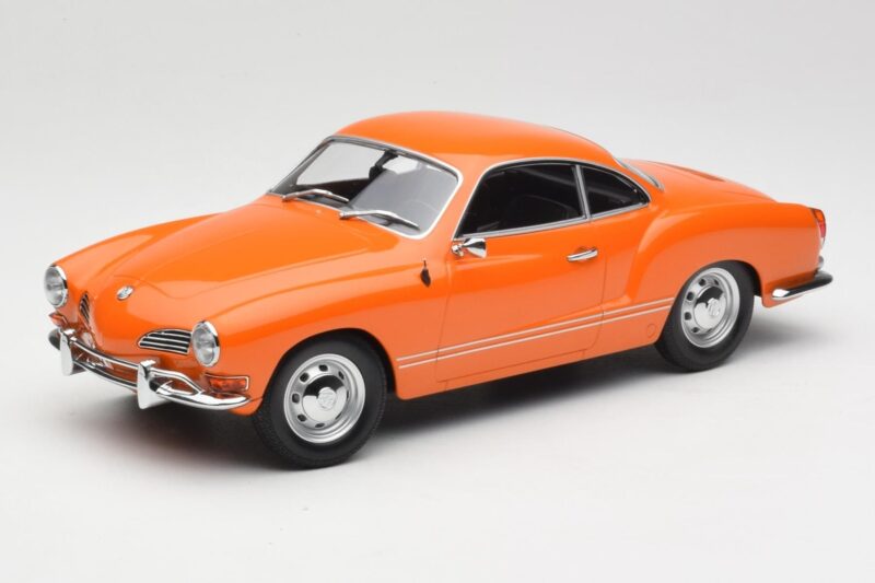 Volkswagen Karmann Ghia Oranssi Minichamps 1:18 155054020 Metalli