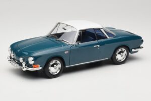 Volkswagen Karmann Ghia Type 34 1500 Sea Blue Norev 1:18 188646 Metalli