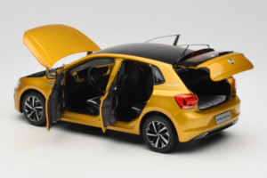 Volkswagen Polo Plus Keltainen OEM 1:18 ZVY000009GEL Metalli — kuva 5 / 8