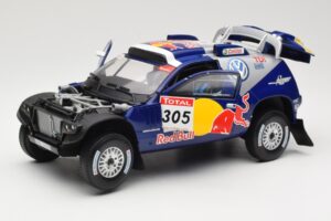 Volkswagen Race Touareg #305 Volkswagen Motorsport M. Miller / R. Pitchford Dakar Rally 2009 Norev 1:18 188466 Metalli — kuva 2 / 7
