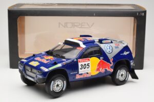 Volkswagen Race Touareg #305 Volkswagen Motorsport M. Miller / R. Pitchford Dakar Rally 2009 Norev 1:18 188466 Metalli — kuva 7 / 7