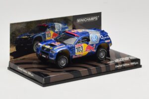 Volkswagen Race Touareg #103 B. Saby / R. Perin Winner Rally Por Las Pampas 2005 Minichamps 1:43 436055303 Metalli — kuva 2 / 4