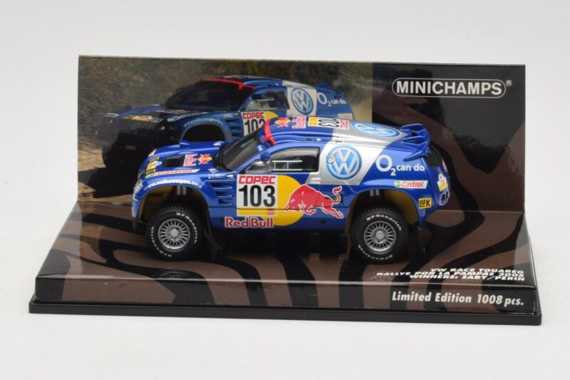 Volkswagen Race Touareg #103 B. Saby / R. Perin Winner Rally Por Las Pampas 2005 Minichamps 1:43 436055303 Metalli