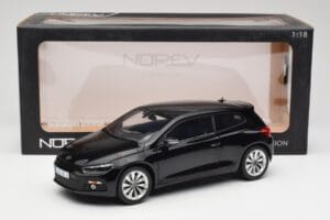 Volkswagen Scirocco Mk3 Musta Norev 1:18 188471 Metalli — kuva 8 / 8