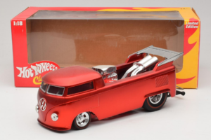 Volkswagen T1 Truck Punainen Hot Wheels 1:18 J2895 Metalli — kuva 8 / 8