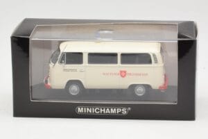 Volkswagen T2 Ambulance Malteser Hilfsdienst Minichamps 1:43 400053092 Metalli — kuva 4 / 4