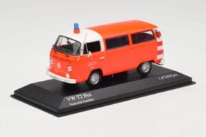 Volkswagen T2 Bus Palolaitos Frankfurt Minichamps 1:43 400053091 Metalli — kuva 2 / 4