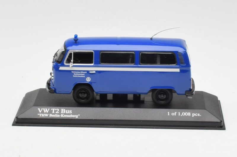 Volkswagen T2 Bus THW Minichamps 1:43 400053094 Metalli