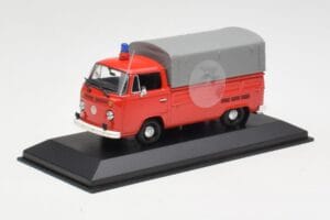 Volkswagen T2 Flatbed Palolaitos Dortmund Minichamps 1:43 400053290 Metalli — kuva 2 / 4