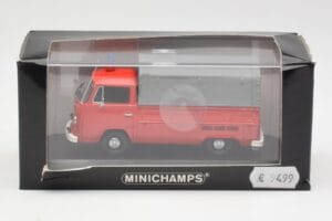 Volkswagen T2 Flatbed Palolaitos Dortmund Minichamps 1:43 400053290 Metalli — kuva 4 / 4