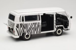 Volkswagen T2a Bus Safari Schuco 1:18 00191 Metalli — kuva 2 / 8