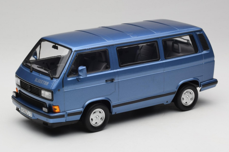 Volkswagen T3 Bluestar Blue Metallic Norev 1:18 188540 Metalli