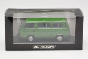Volkswagen T3 Bus Vihreä Minichamps 1:43 400055000 Metalli — kuva 4 / 4