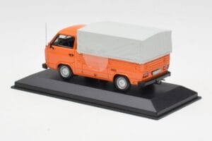 Volkswagen T3 Flatbed Oranssi Minichamps 1:43 400055200 Metalli — kuva 3 / 4