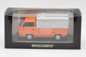 Volkswagen T3 Flatbed Oranssi Minichamps 1:43 400055200 Metalli — kuva 4 / 4