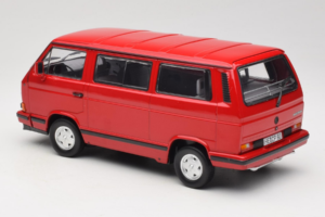 Volkswagen T3 Redstar Punainen Norev 1:18 188542 Metalli — kuva 5 / 6