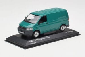 Volkswagen T5 Transporter Vihreä Minichamps 1:43 400052261 Metalli — kuva 2 / 4