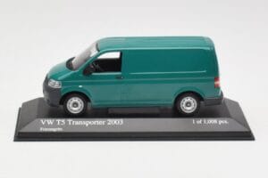 Volkswagen T5 Transporter Vihreä Minichamps 1:43 400052261 Metalli